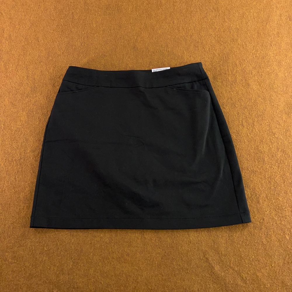 Croft & Barrow Womens 14 Black Effortless Stretch Pull On Skort NWT